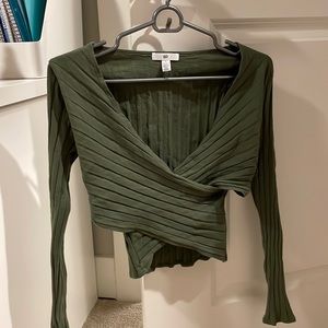 Green crop top from Nordstrom!